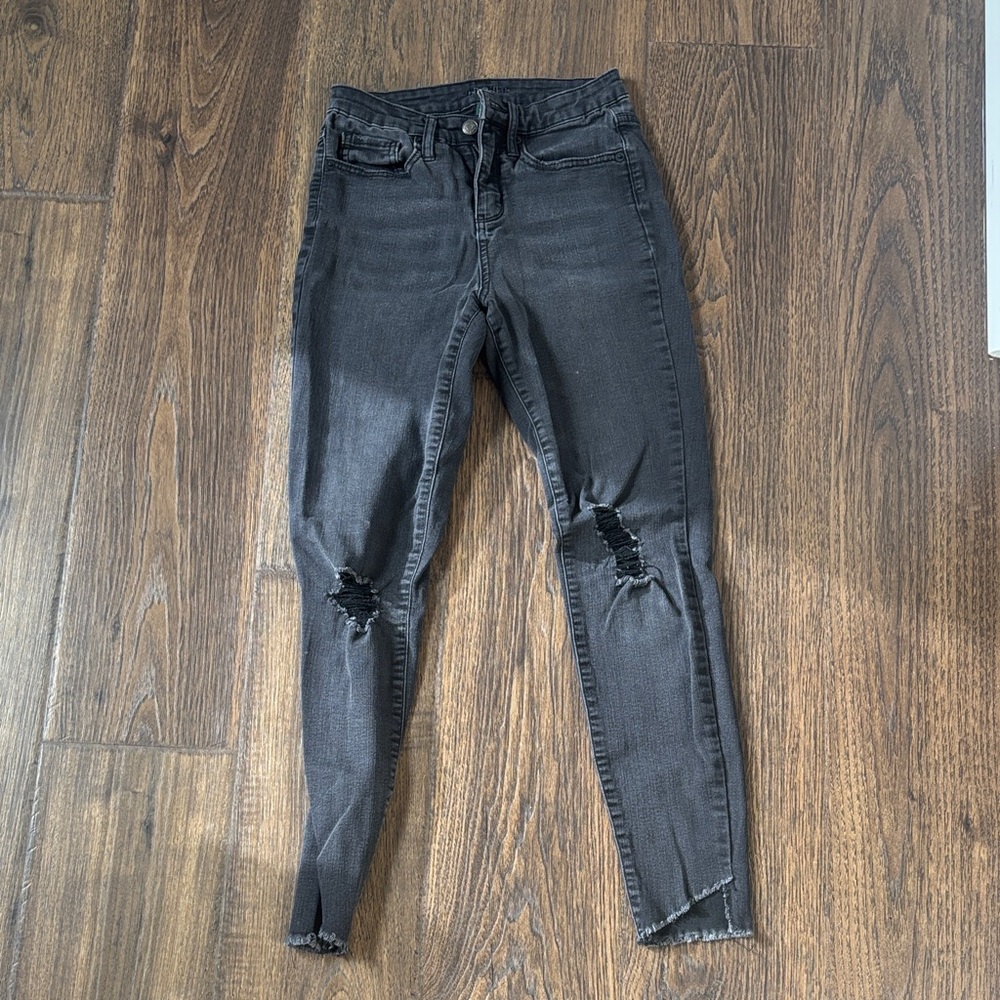 Wild Fable Black Distressed Skinny Jeans
